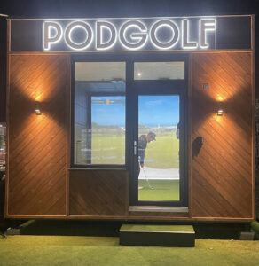 PodGolf at S3 Brent Cross Padel Tennis center